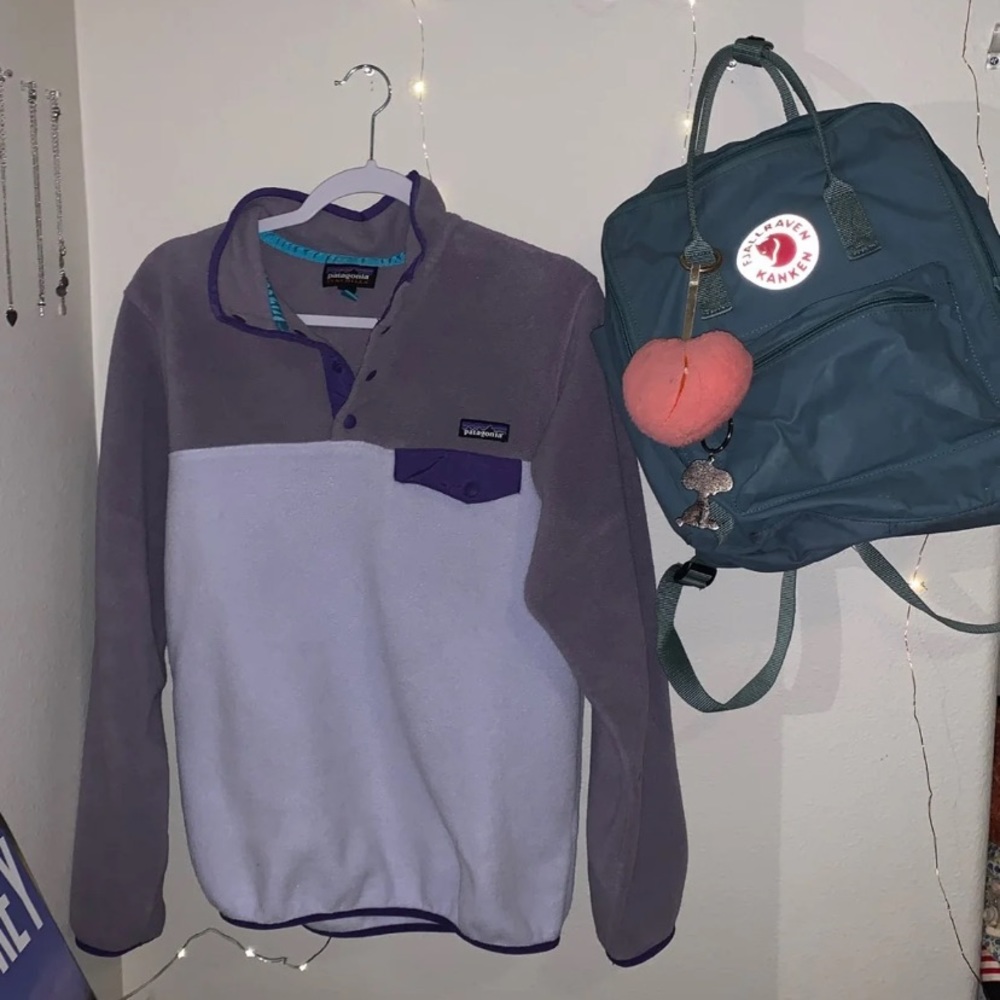 Purple Patagonia Fleece
